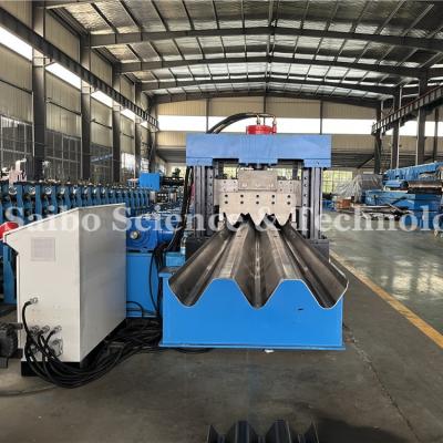 China High Afficiency Thrive Beam Roll Forming Machine W Beam Drive By Gear Box for sale