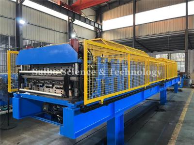 China PPGI Efficient Roof Panel Forming Machine 22 Down Stations 16.5kw 3Phase for sale