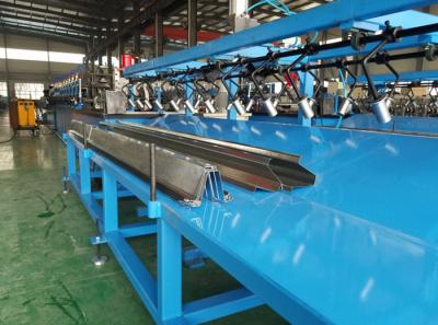 China 18 stations Solar Roll Forming Machine , 1.0 - 3.0mm Omega purlin making machine for sale