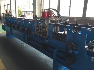 China Carbon Steel , GI Rack Roll Forming Machine Angle Size 65mm Shaft Dia for sale