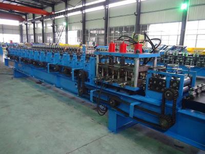 China Double Line Racking Roll Forming Machine / c Purlin Pre Punching System for sale