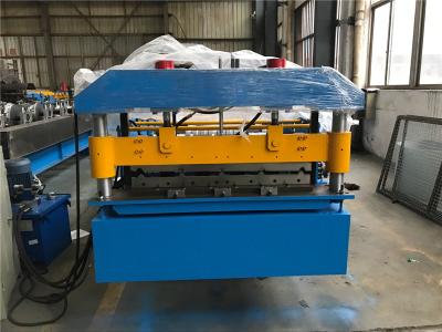 China 4kw Hydraulic Power Wall And Roof Panel Roll Forming Machine 70mm Shaft for sale