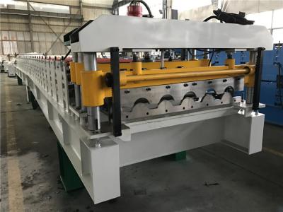 China 5.5kw 18 Stations Tile Roll Forming Machine / Roof Tile Making Machine for sale