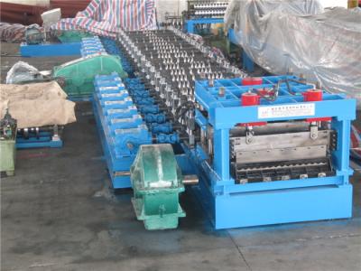 China 110KW 3 - 6mm thickness Silo Roll Forming Machinery Transmission Table for sale