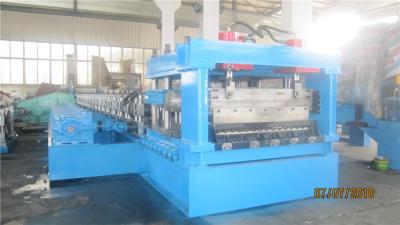 China 2 - 4mm Thickness Culvert Sheet Metal Roll Forming Machine With Track Cutting System 50HZ for sale