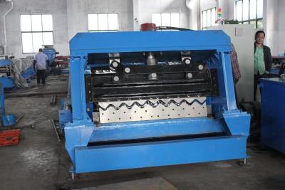 China 3.0 Steel Thickness Silo Roll Forming Machine With 10T Hydraulic Decoiler for sale