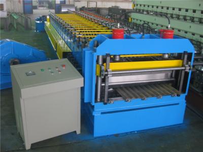 China 20 Stations Silo Roll Forming Machine with Wire-electrode cutting Punching System for sale