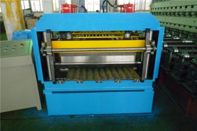 China Gcr15 Roller Material Silo Roll Forming Equipment by Gear with Decoiler for sale