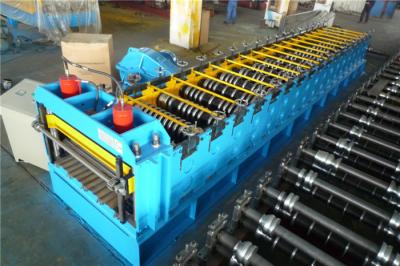 China 60KW Silo Roll Forming Machine With Protect Cover / 2 Punching Stations for sale