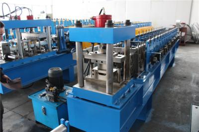 China Driven by Chain Shutter Roll Forming Machine without Punching 56mm Shaft for sale