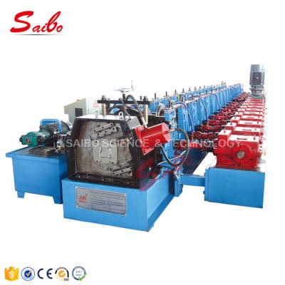 China Upright Sheet Metal Forming Machine , Gutter Roll Forming Machine Gear Box for sale