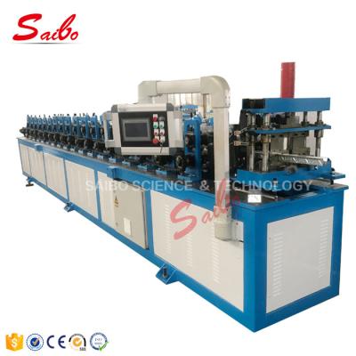 China Thin Type Ceiling Roll Forming Machine Double Line Chrome Surface 0 - 15m / Min Productivity for sale