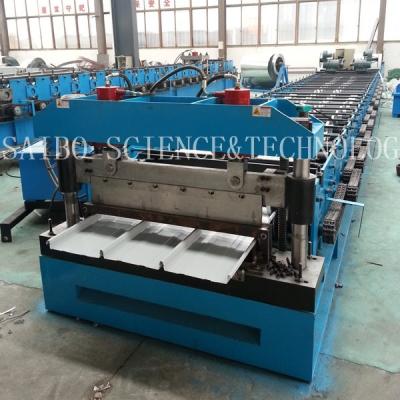 China Rolo de LYSAGHT KLIP-LOK 406 que forma a fabricação da maquinaria com o recipiente 40GP à venda