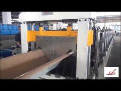 PLC Control Cable Tray Roll Forming Machine  Metal  Roofing 0.8-1.2mm