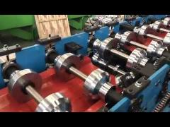 Standing Seam Metal Roofing Profile Roll Forming Machine With 20GP Container