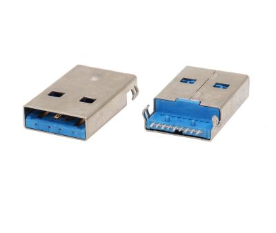 China One Port USB 3.0 Connector SMT Shielded Type A Male With Height 1.9mm for sale