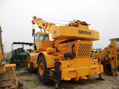 China USED GROVE RT750 50t ROUGH TERRAIN CRANE FOR SALE for sale