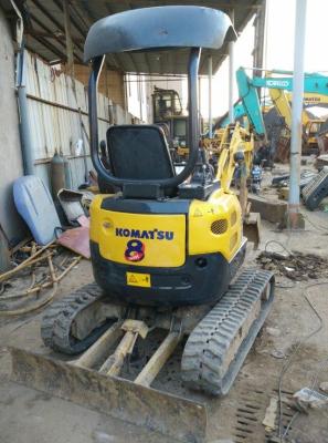 China Used KOMATSU PC15 Mini Excavator For Sale with Rubber Track shoe for sale