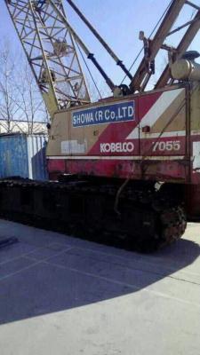 China Used Kobelco 7055 55 Ton Crawler Crane For Sale for sale