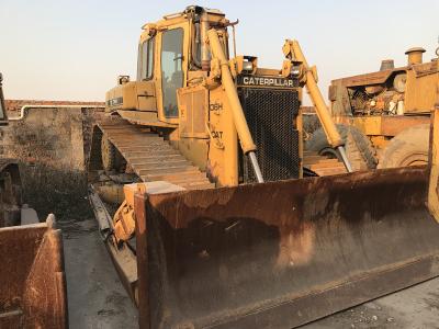 China Japan made Used Bulldozer Caterpillar D6H CAT 3306 Engine New track shoes for sale