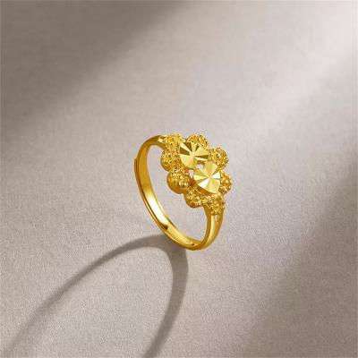 China Subtle Elegance: 18K Gold Rings For Her for sale
