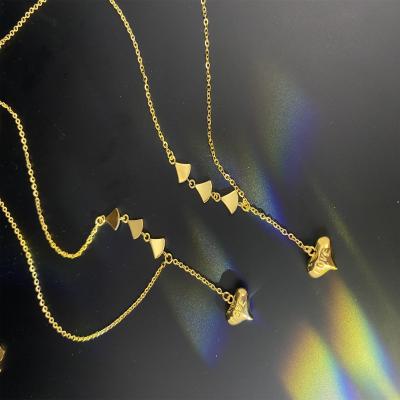 China Modern 18kt Yellow Gold Pendant Necklace for sale