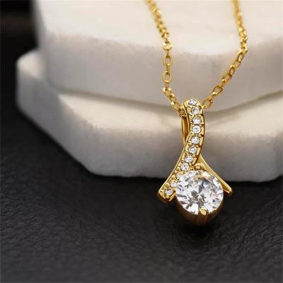 China Opulent 18kt Yellow Gold Pendant Necklace for sale