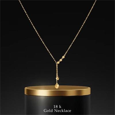 China Handcrafted 18KT Gold Necklaces for Every Occasion for sale