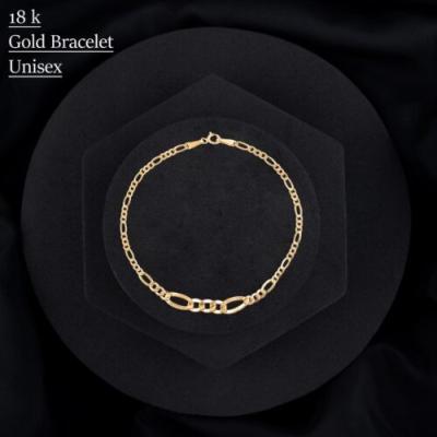 China Elevate Your Style with 18KT Gold Bracelets for sale