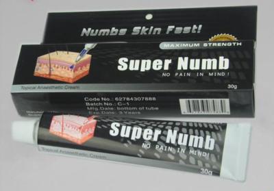 China Super Numb Deep Pain Relief Cream 30g Skin Pain Relief Cream for sale