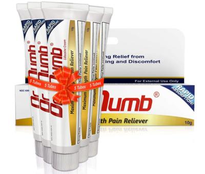 China Dr. Numb Numbing Cream 10g Maximum Strength Tattoo Numbing Cream for sale