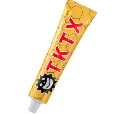 China 10g Numb Anesthetic Cream Yellow TKTX Numbing Cream CE SGS en venta