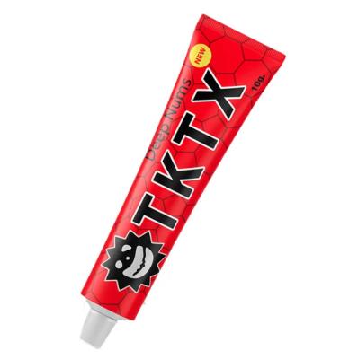 China TKTX Rojo Crema para adormecer 10g Crema anestésica para adormecer ODM aceptable en venta