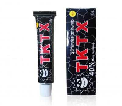 China 25 Minutes Tattoo Pain Killer Cream Fast TKTX Deep Numb Cream 10g for sale