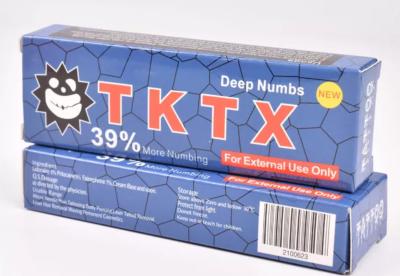 China PMU Crema anestésica para tatuajes de cejas TKTX 39% Crema para adormecimiento rápido en venta