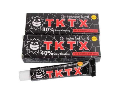 China 40% Black TKTX Numb Anesthetic Cream ODM Fast Numb Cream en venta