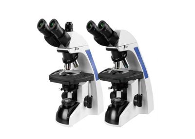 China High Contrast  Biological Microscope 4X10X40X100X Integrated Body Design for sale