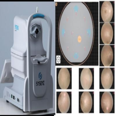 China Portable Non Mydriatic Retinal Camera With 2.8mm Pupil DICOM & AI Manual Focus for sale
