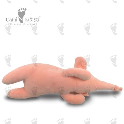 China Baby Cuddly  Doll Plush Toy Animal Doll Pink Elephant Plush 75cm for sale