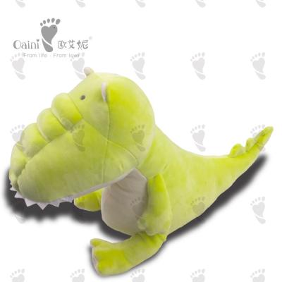 China 24 X 34cm Stuffed Cartoon Plush Toy Infant  Crocodile Plush Toy Eco Friendly for sale