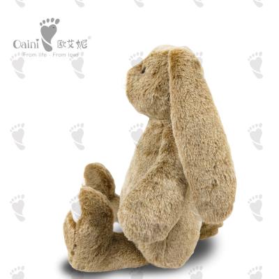 Cina 36 x 63 cm morbido animaletto adatto ai bambini marrone orientale simpatico coniglietto di peluche in vendita