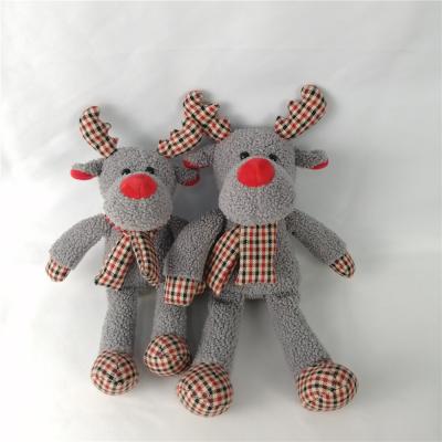 China X'Mas Christmas Plush Toys Cuddly Plush Presents Stuffed Christmas Deer Toys for sale
