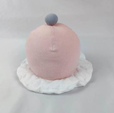 China el perro rosado suave de la tela del 13cm juega el juguete amistoso del perro de la torta de cumpleaños del melocotón de Eco en venta