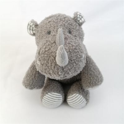 Китай Velvet Plush Rhinoceros Lovely Toy Children Stuffed Animal Rhinoceros Doll продается