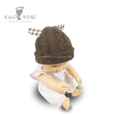 China ODM OEM Billig Großhandel Custom Kids Beanie 0-1 Jahre Alt Braun Hirsch Hüte Baby niedliche Herbst-Winter Hüte zu verkaufen