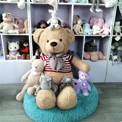 China Marca OAINI OEM ODM Qualidade de alta classificação Bastante vendido Brinquedos de animais recheados Suave Bebê fofinho Abraçável Amável Brinquedos de Urso Marrom à venda