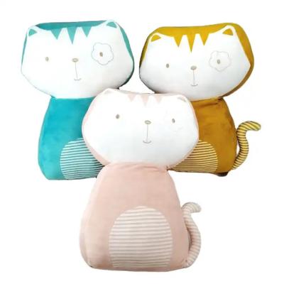 China OEM ODM personalizado de peluche de gato lleno de juguete de peluche decoración del hogar sofá almohada popular de peluche súper suave juguete de animales en venta