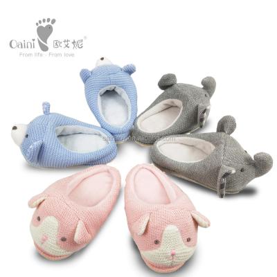 China ODM OEM Home Cartoon Kids Shoes Slipper Home Cute Shoes Children Indoor Slippe en venta
