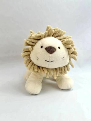 China Beige Lion Cub Custom Cute Cotton Plush Soft Animal Toys Plush And Stuffed Lion Toys for sale