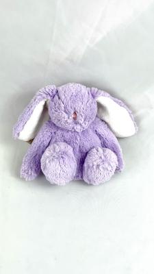 China ZD Purple Long Ear Easter Bunny Plush Toy Soft Rabbit Stuffed Animal Toys for sale